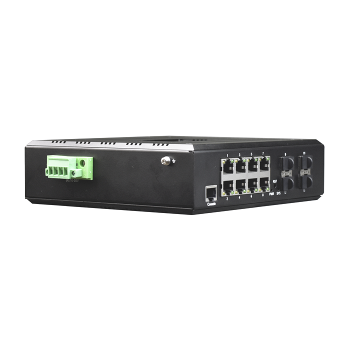 SG-GW4G8-D管理型工業軌式三層交換機