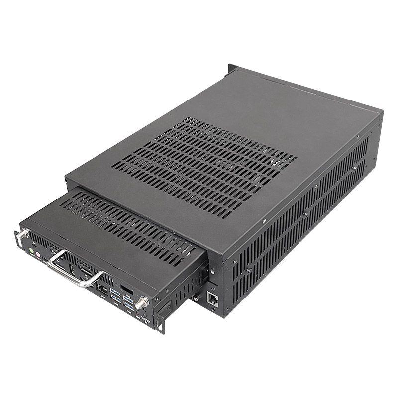 深工SG-BOX 3D多媒體播控終端 正面接口